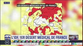 L'Ile-de-France, premier désert médical de l'Hexagone 
