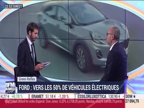 Green Reflex: Ford, vers les 50% de véhicules électriques - 19/09