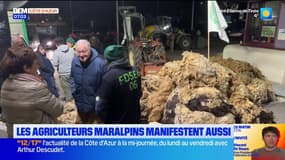 Colère des agriculteurs: les professionnels des Alpes-Maritimes mobilisés