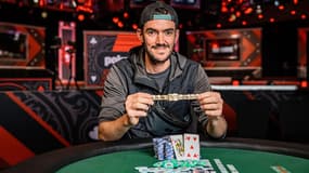 Thibault Périssat, champion du monde de poker