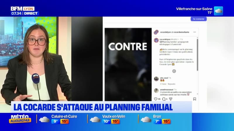 La Cocarde s'attaque au planning familial du Rhône