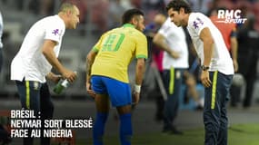 Brésil : Neymar sort blessé face au Nigéria 