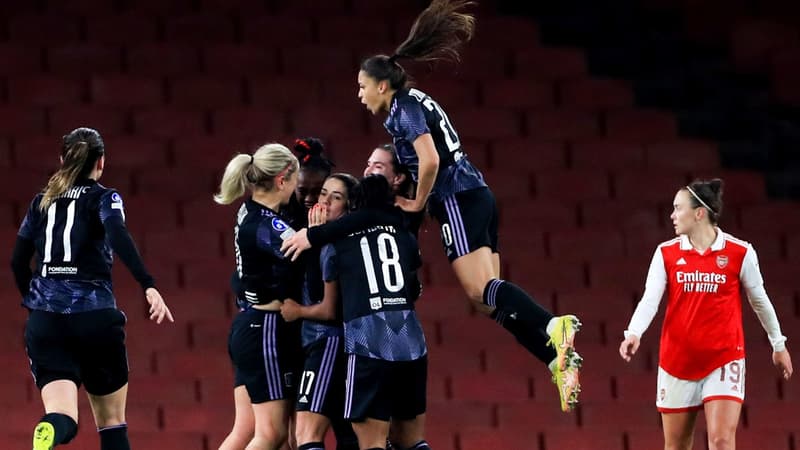 Ligue des champions féminine: l’OL s’impose à Arsenal et se rapproche des quarts