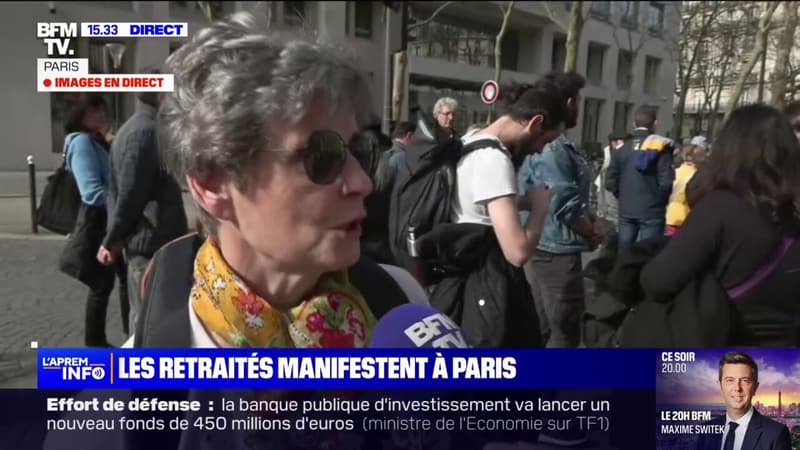 Pensions, sécurité sociale, âge légal... Les revendications des retraités qui manifestent à Paris