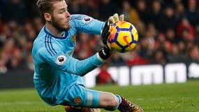 David de Gea a réalisé 14 arrêts lors de la victoire à Arsenal. Record de Premier League égalé.
