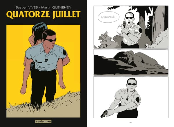 Quatorze Juillet, la nouvelle BD de Bastien Vivès. Quatorze Juillet, la nouvelle BD de Bastien Vivès.