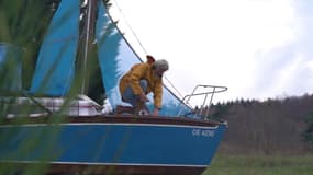 Bernard Poiteau participe à Virtual Regatta, le Vendée Globe virtuel, sur son bateau