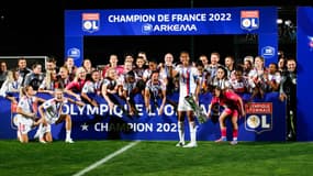 les Lyonnaises championnes de France en titre
