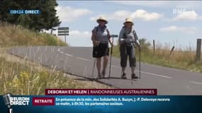 "Sentiers d’été": dans les pas de deux australiennes retraitées sur le chemin du GR70