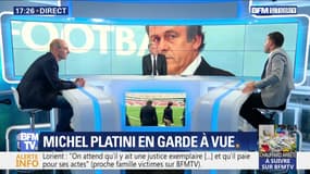 Michel Platini en garde à vue