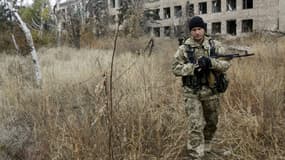 Un soldat ukrainien près de Donetsk (image d'illustration) 