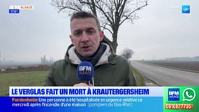 Bas-Rhin: un automobiliste meurt dans un accident causé par le verglas à Krautergersheim
