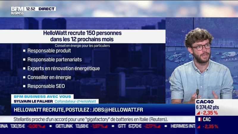 Hello Watt recrute en CDI à Paris et Amiens