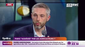 Agriculteurs : "On espère entre 1500 et 2 500 tracteurs sur les points de blocage"