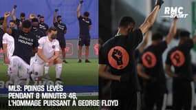 MLS: Poings levés pendant 8 minutes 46, l'hommage puissant à George Floyd