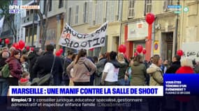 Marseille: 300 personnes ont manifesté contre l'implantation d'une salle de shoot
