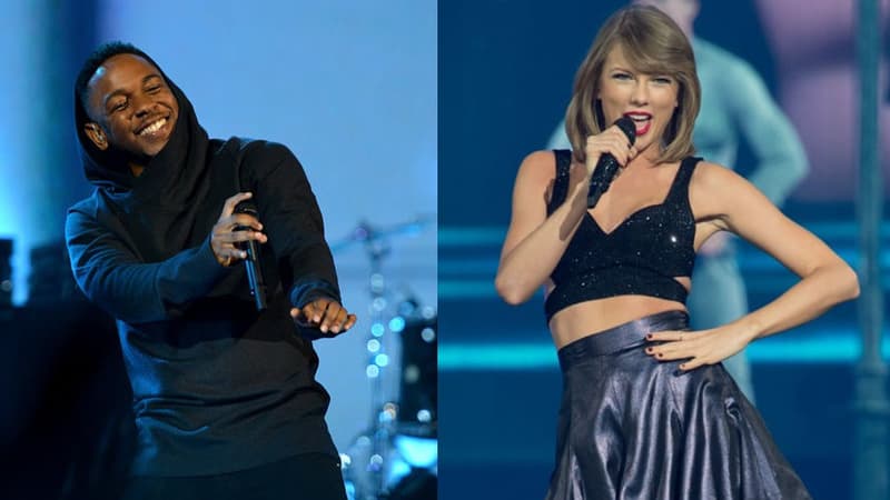 Kendrick Lamar et Taylor Swift, grands favoris de la prochaine cérémonie des Grammy Awards