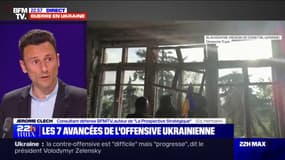 Contre-offensive ukrainienne: "Chaque victoire, même si elle est petite, est à mettre au compte de plus de force morale", pour Jérôme Clech (consultant défense BFMTV) 