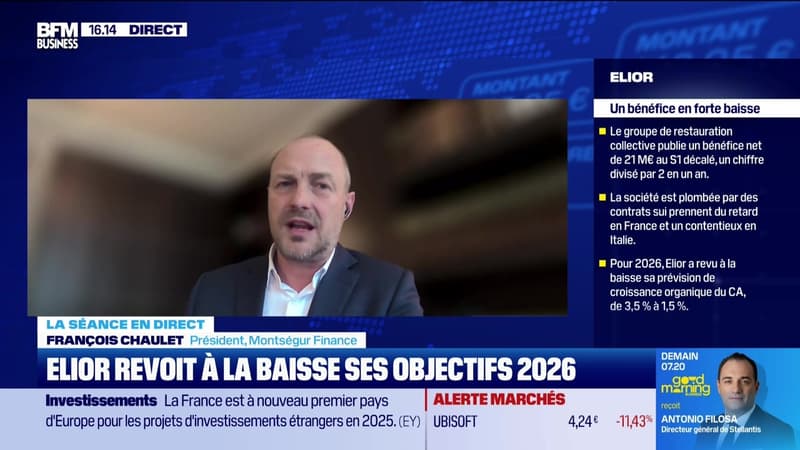 Elior s'effondre après l'abaissement de ses prévisions - 21/05