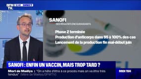 Covid-19: Sanofi entame la phase 3 du développement de son vaccin 