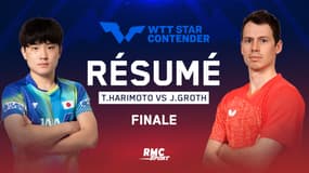 Résumé : La première finale de l'année entre Harimoto et Groth ! (WTT Star Contender)