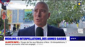 Coups de feu aux Moulins à Nice: "ce point de deal va être détruit dans le cadre de la rénovation urbaine", annonce Hugues Moutouh