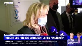 Procès des photos de Daech: l’avocat de Marine Le Pen demande sa relaxe