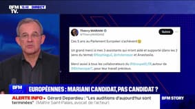 Story 6 : Européennes, Mariani candidat, pas candidat ? - 29/04