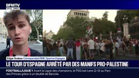 Le Tour d'Espagne a été arrêté par des manifestations pro-Palestine