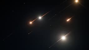 Des tirs de missiles de l'Iran vers Israël, le 14 juin 2025 (photo d'illustration).
