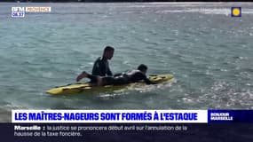 Marseille: des maîtres-nageurs formés à l'Estaque pour la période estivale