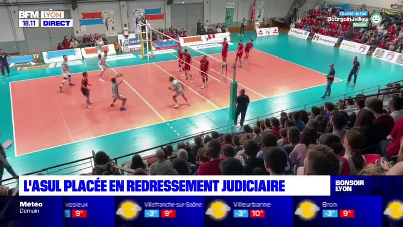 L'ASUL Volley placée en redressement judiciaire