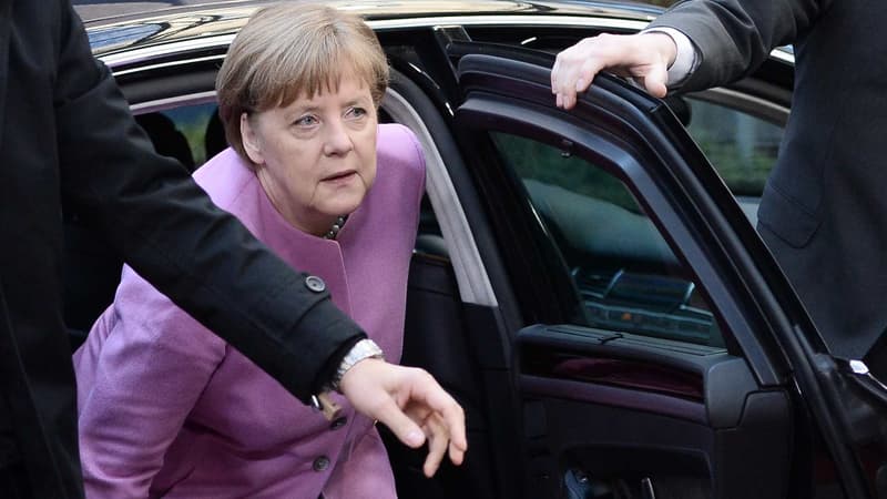 Quand Angela Merkel a un petit creux, elle trouve une solution.
