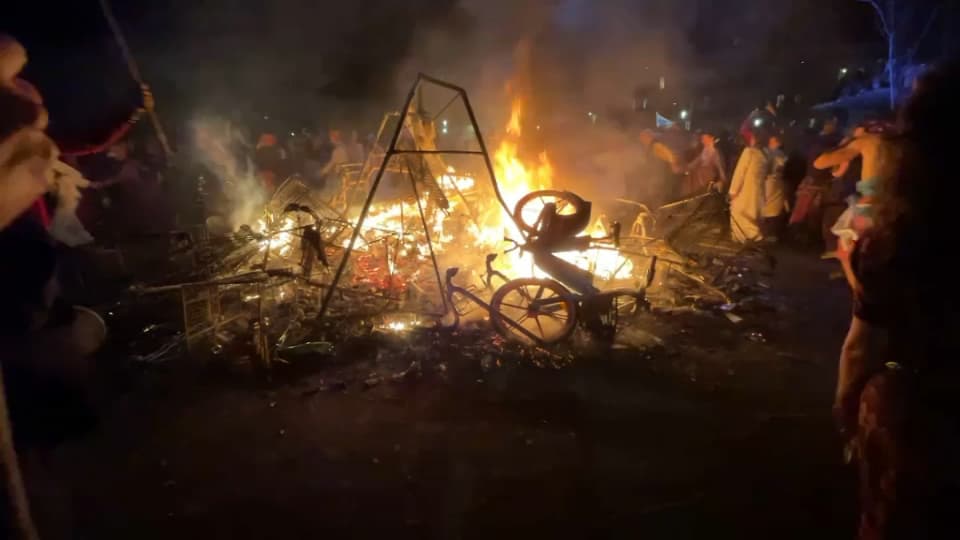 Des incidents en marge du carnaval de La Plaine à Marseille le 19 mars 2023.