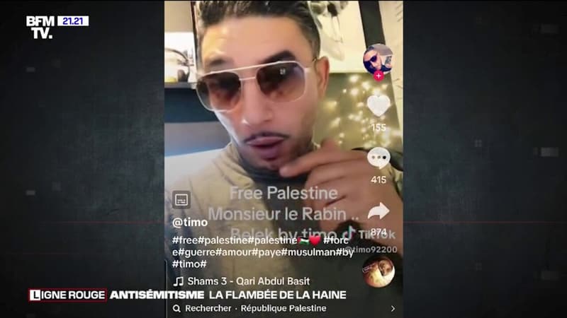 Antisémitisme: quand un tiktokeur menaçait un rabbin d'Île-de-France