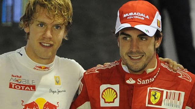 Fernando Alonso et Sebastian Vettel
