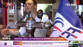 Mondial 2022: les Parisiens se mettent dans le bain 