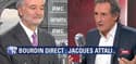 Jacques Attali face à Jean-Jacques Bourdin en direct
