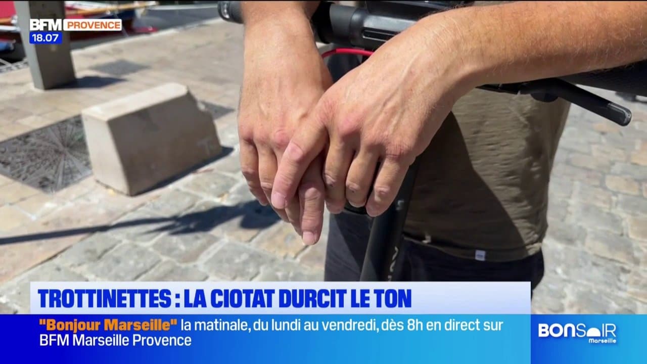 À La Ciotat, la municipalité durcit le ton envers les usagers de trottinettes