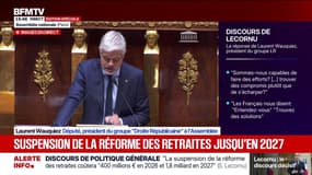 "Nous ne censurons pas", assure Laurent Wauquiez 