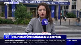 Mort de Philippine: l'émotion à l'université de Paris-Dauphine
