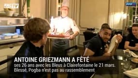 Le message d'anniversaire hilarant de Pogba à Griezmann