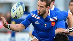 Les Bleus n'ont jamais réussi à prendre le dessus face à leurs adversaires italiens. Ici, Frédéric Michalak.