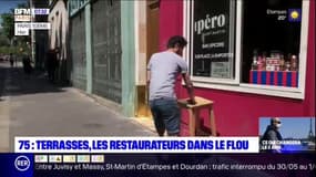 Paris: les bars et restaurants se préparent à rouvrir leurs terrasses