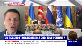 Oleksiy Goncharenko, député ukrainien: "Vladimir Poutine veut utiliser l'alimentaire comme une arme contre le monde"