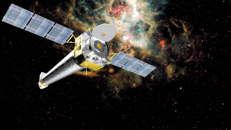 Le spatio-télescope Chandra spécialisé dans la vision des rayons X.