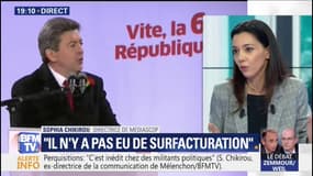 Sophia Chikirou: "Je n'étais pas donneur d'ordre" lors de la campagne de Jean-Luc Mélenchon