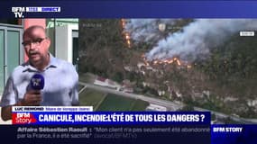 Incendie à Voreppe: "Le feu a tendance à progresser sur les hauteurs", selon le maire