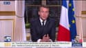 "Je veux que nous puissions apporter un toit à toutes celles et ceux qui sont sans-abris", lance Emmanuel Macron