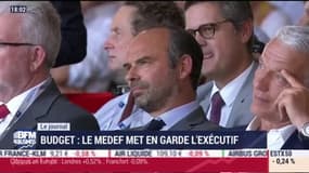 Edouard Philippe face aux patrons